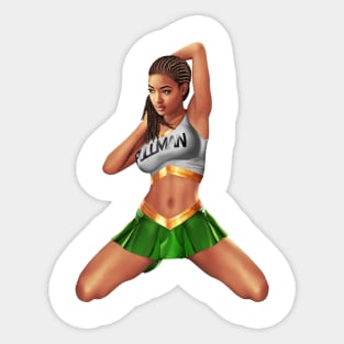 Posing - Carmen Sticker